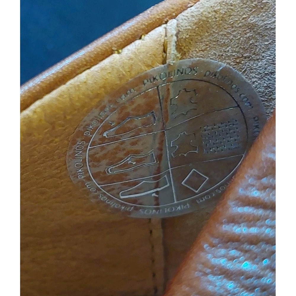 NEW! Pikolinos Wms Aldaya Leather Loafers W8J-3541 Cuero EU 42/US 11.5-12 $185 - Picture 9 of 14